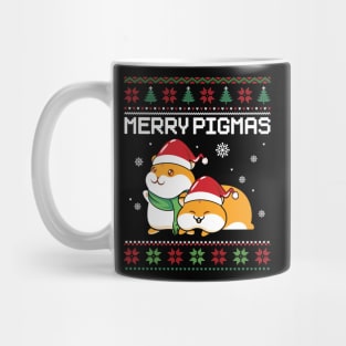 Merry Pigmas Funny Guinea Pig Lover  Christmas Mug